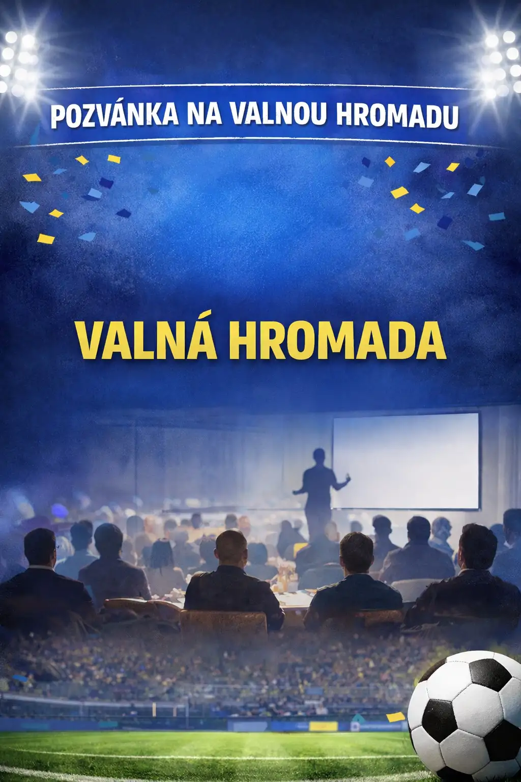 Pozvánka na valnou hromadu FK Rumburk