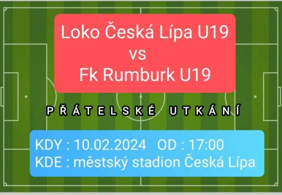 Přátelský zápas Dorost FK Rumburk